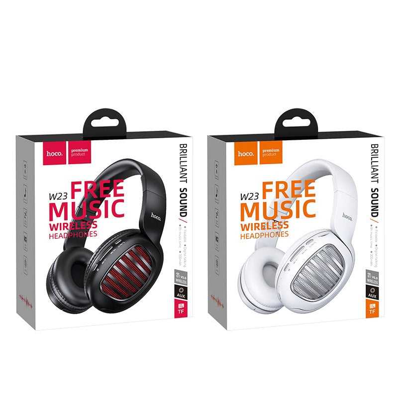 Headphones “W23 Brilliant” wireless and wired with mic