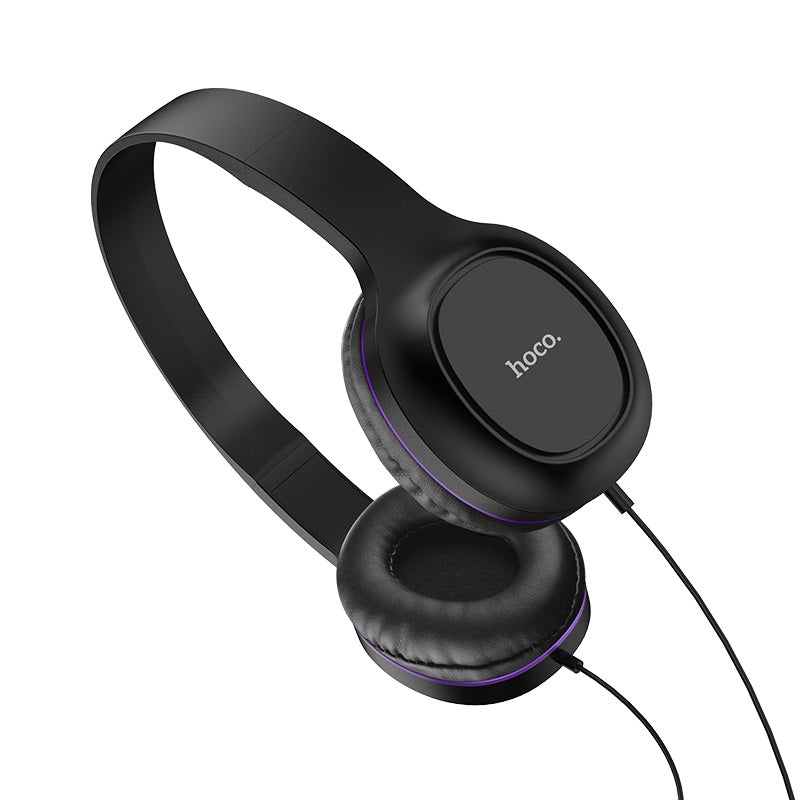 Headphones “W24 Enlighten” wired with mic set with earphones
