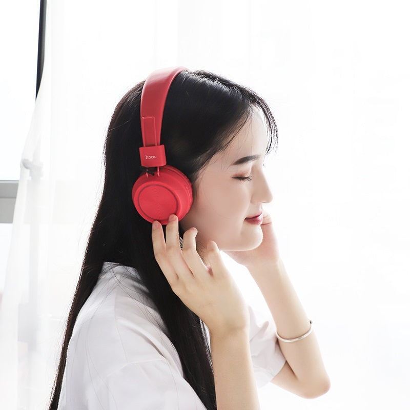 Headphones “W25 Promise” wireless and wired with mic