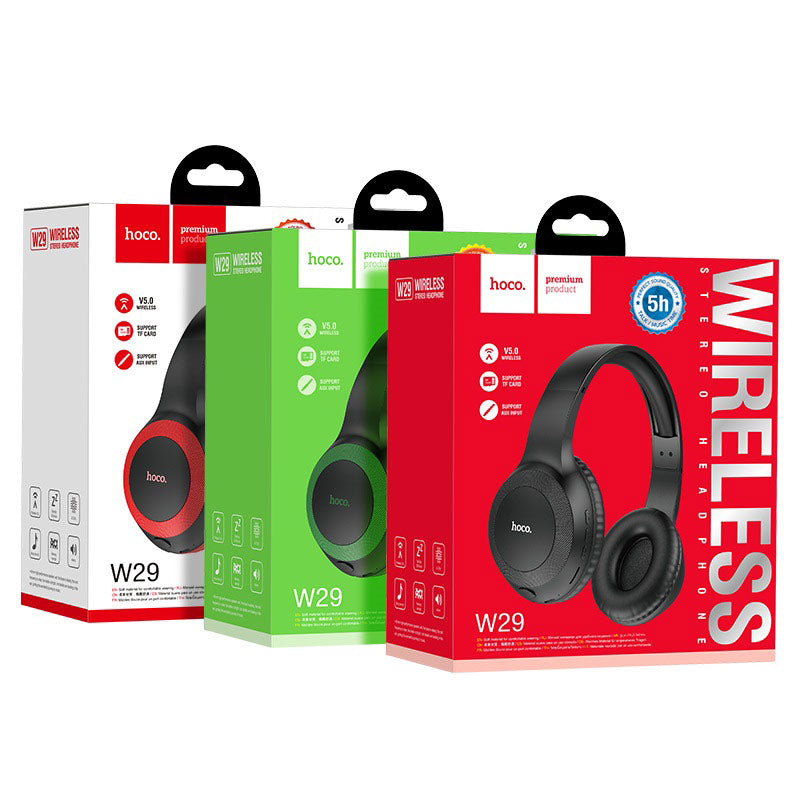 Headphones “W29 Outstanding” wireless wired