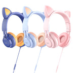 Headphones “W36 Cat ear” with mic