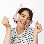 Headphones “W36 Cat ear” with mic