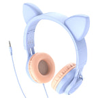 Headphones “W36 Cat ear” with mic