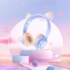 Headphones “W36 Cat ear” with mic