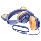 Headphones “W36 Cat ear” with mic