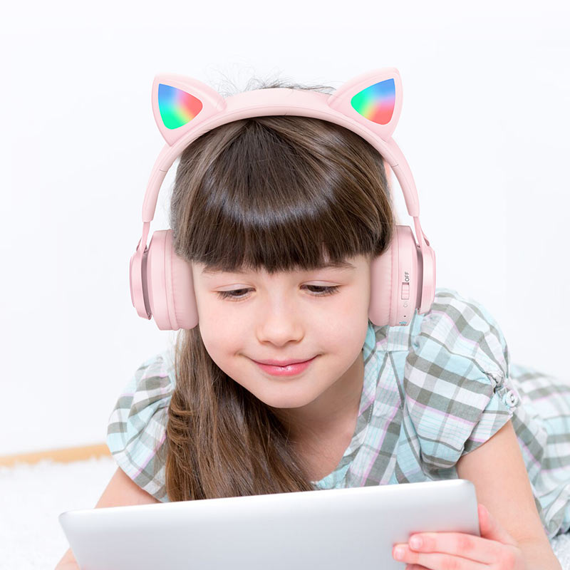 Wireless headphones “W39 Cat ear” for kids