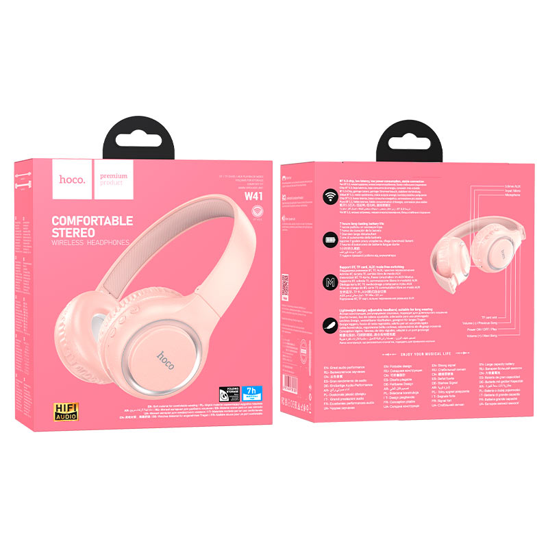 Headphones “W41 Charm” wireless wired
