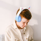 Headphones “W42 Cat Ears” wireless wired