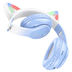 Headphones “W42 Cat Ears” wireless wired