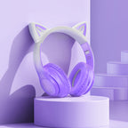 Headphones “W42 Cat Ears” wireless wired