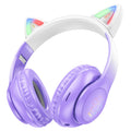 Headphones “W42 Cat Ears” wireless wired