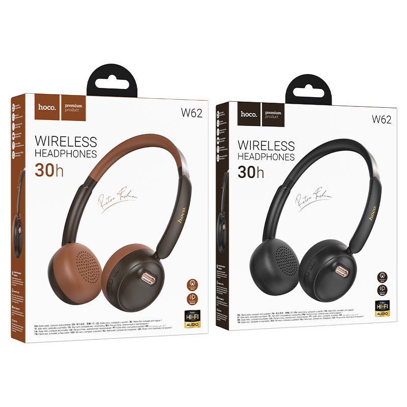 Headphones “W62 Verso” wireless