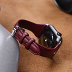Watchband for Apple Watch series 4 / 3 / 2 / 1 “WB05 Ocean wave” leather