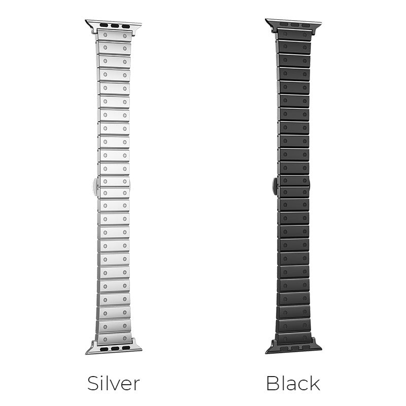 Watchband for Apple Watch Series 1 / 2 / 3 / 4 “WB07 Precious” stainless steel