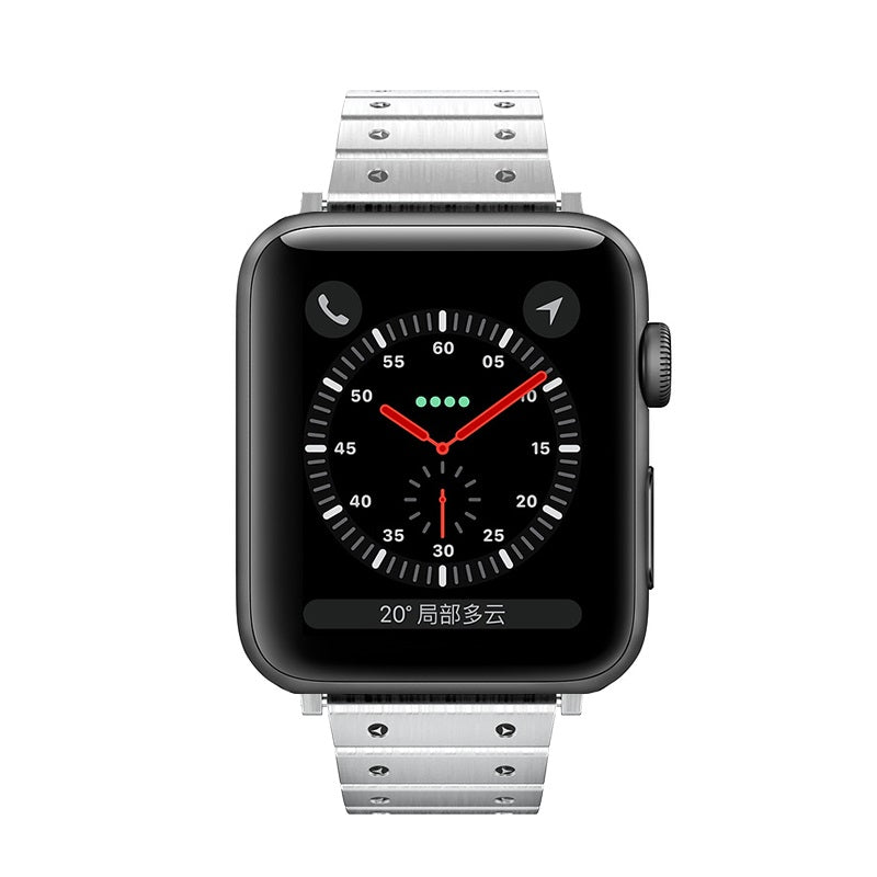 Watchband for Apple Watch Series 1 / 2 / 3 / 4 “WB07 Precious” stainless steel