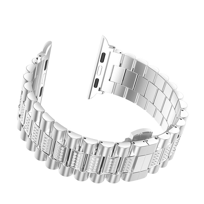 Watchband for Apple Watch Series 1 / 2 / 3 / 4 “WB08 Shining” stainless steel