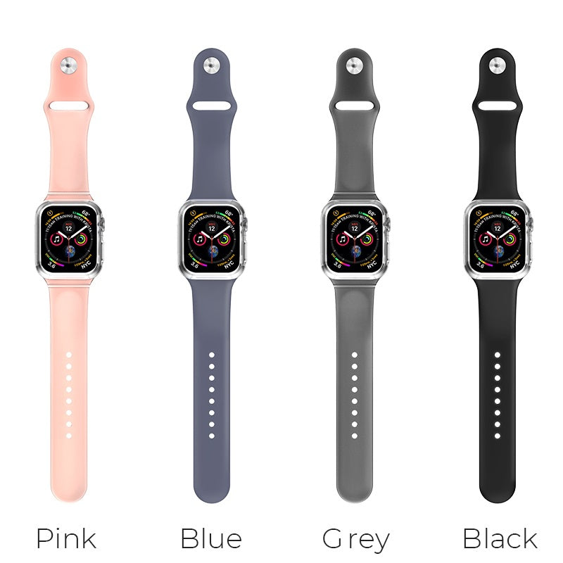 Watchband for Apple Watch series 4 / 3 / 2 / 1  “WB09 Ice crystal” TPU