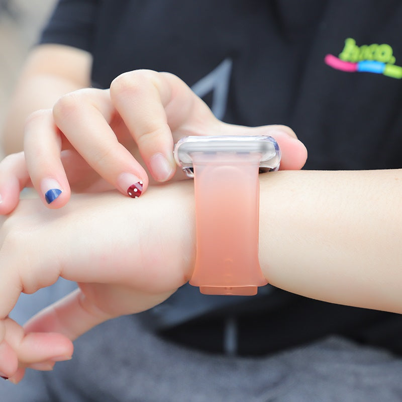 Watchband for Apple Watch series 4 / 3 / 2 / 1  “WB09 Ice crystal” TPU