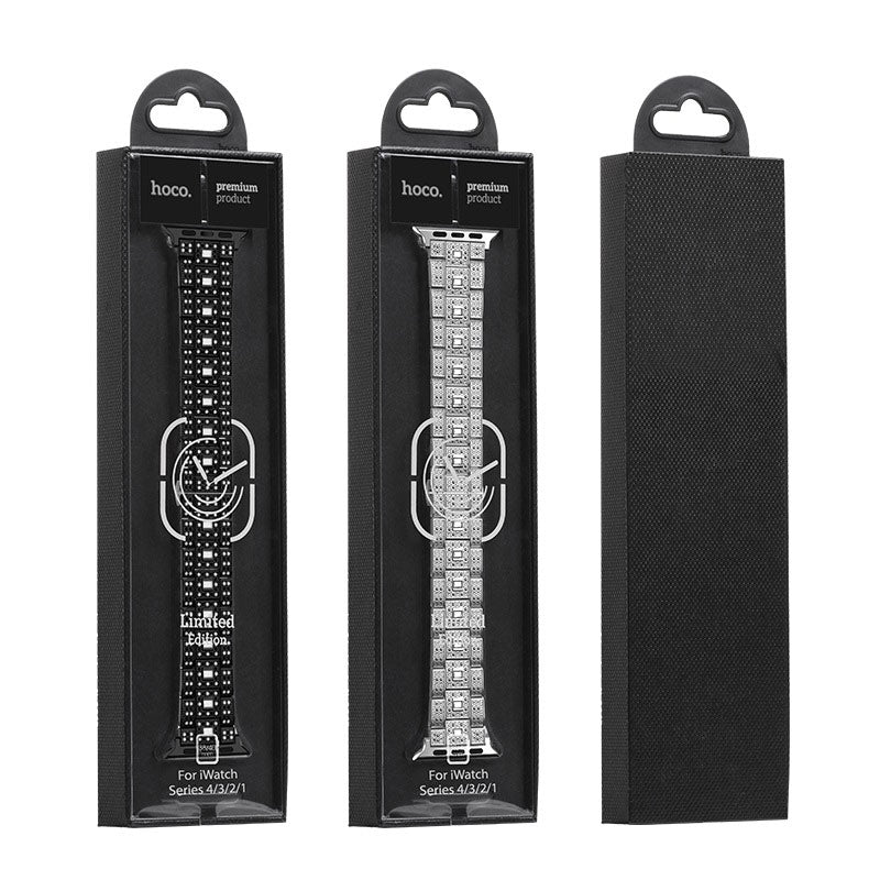 Watchband for Apple Watch Series 1 / 2 / 3 / 4 “WB13 Starlight” stainless steel