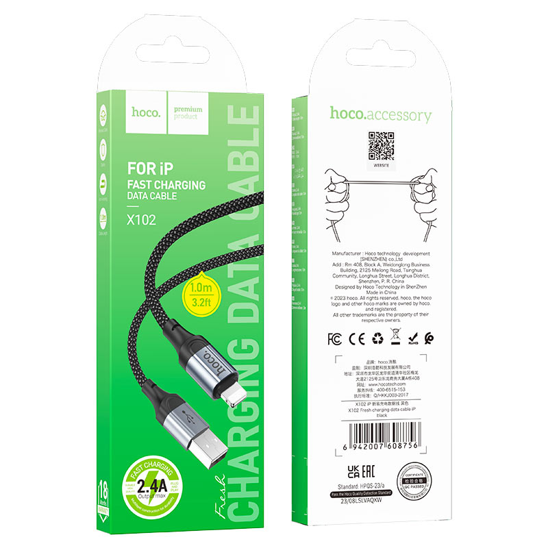 Cable USB to iP “X102 Fresh”