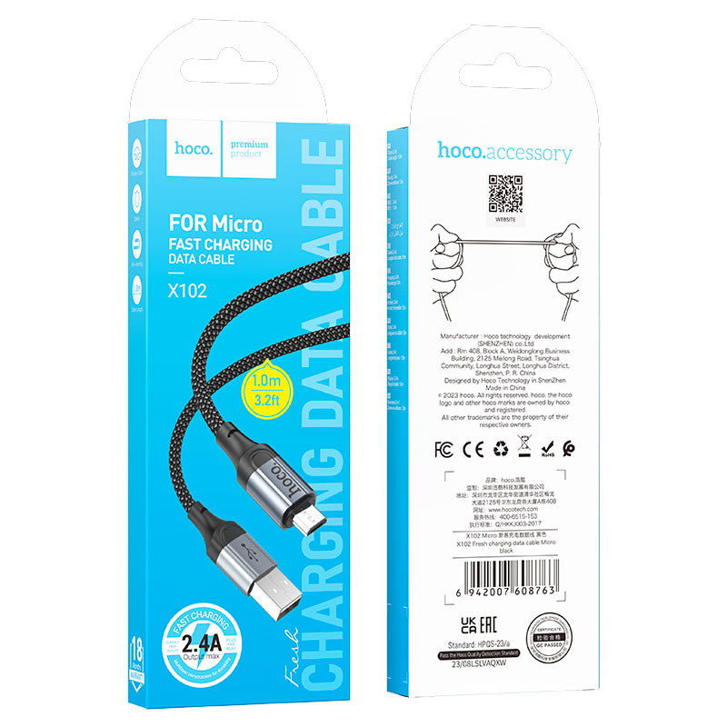 Cable USB to Micro-USB “X102 Fresh”
