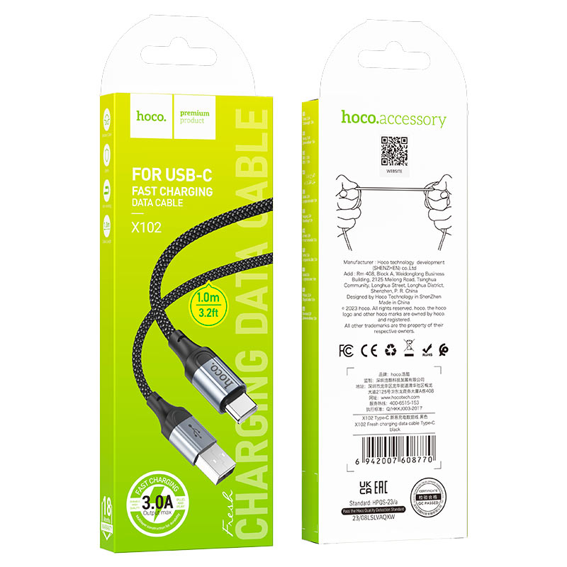 Cable USB to Type-C “X102 Fresh”