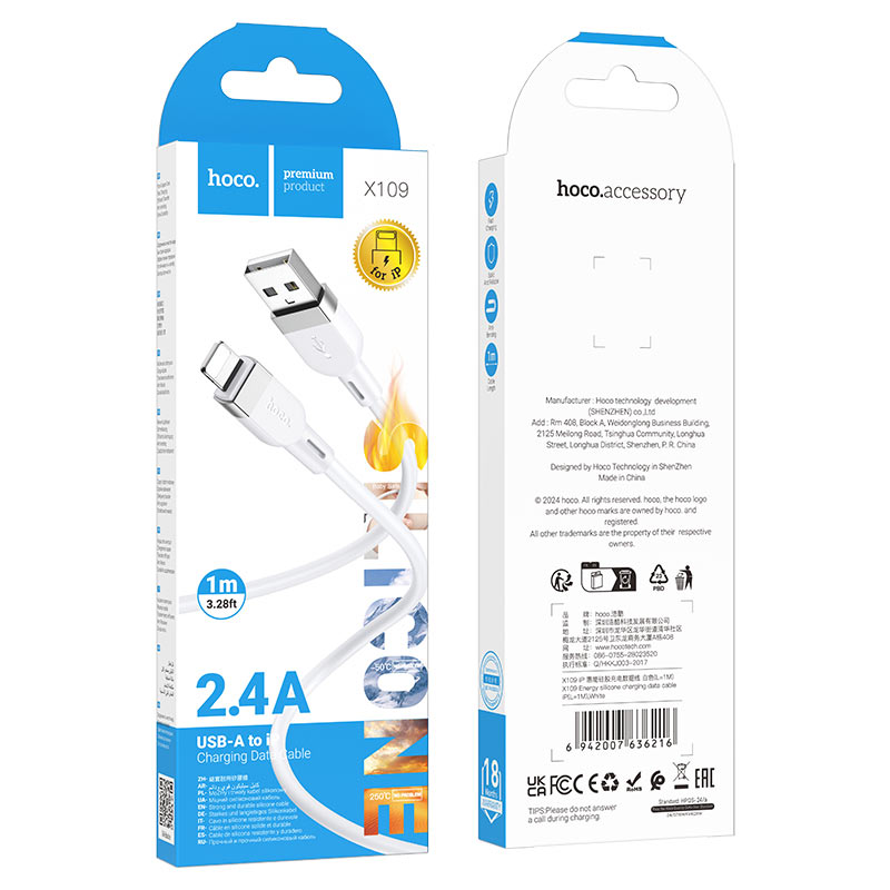 Cable USB to iP “X109 Energy”