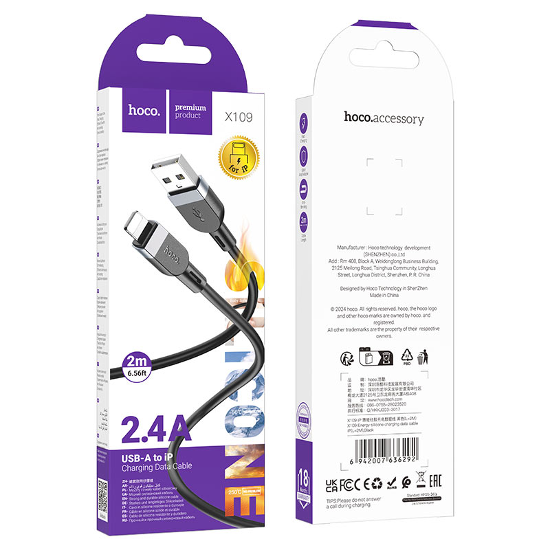 Cable USB to iP “X109 Energy”