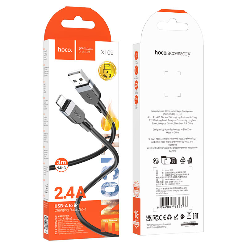 Cable USB to iP “X109 Energy”