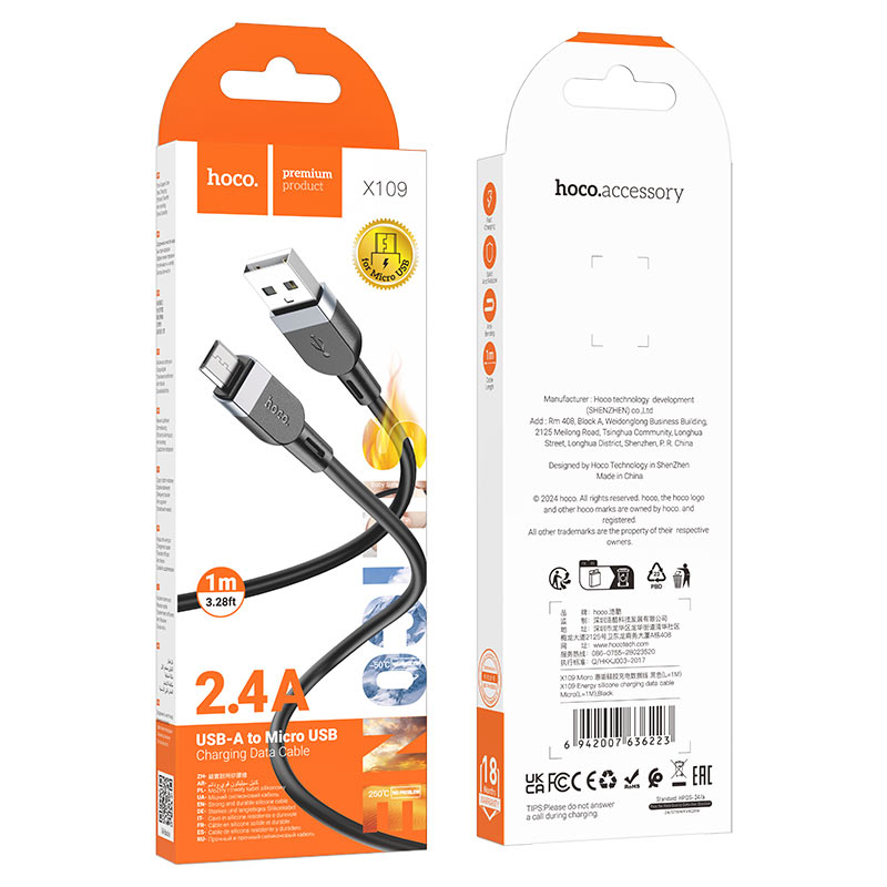 Cable USB to Micro-USB “X109 Energy”