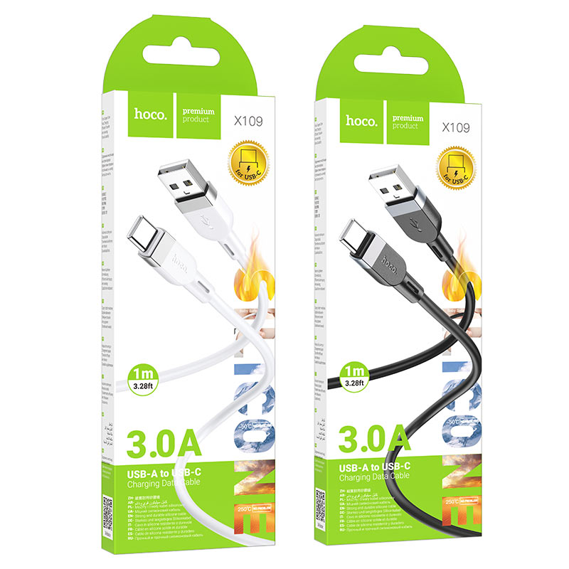 Cable USB to Type-C “X109 Energy”