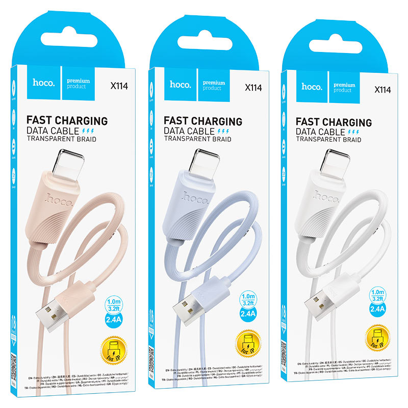 Cable USB to iP “X114 Energy”