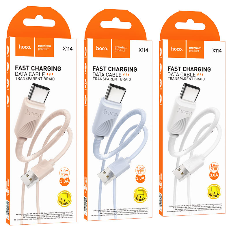 Cable USB to Type-C “X114 Energy”