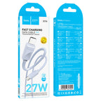 Cable Type-C to iP “X114 Energy” PD 27W fast charge
