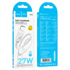 Cable Type-C to iP “X114 Energy” PD 27W fast charge
