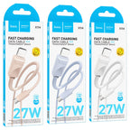 Cable Type-C to iP “X114 Energy” PD 27W fast charge