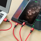 Cable 3-in-1 “X14 Times speed” for charging