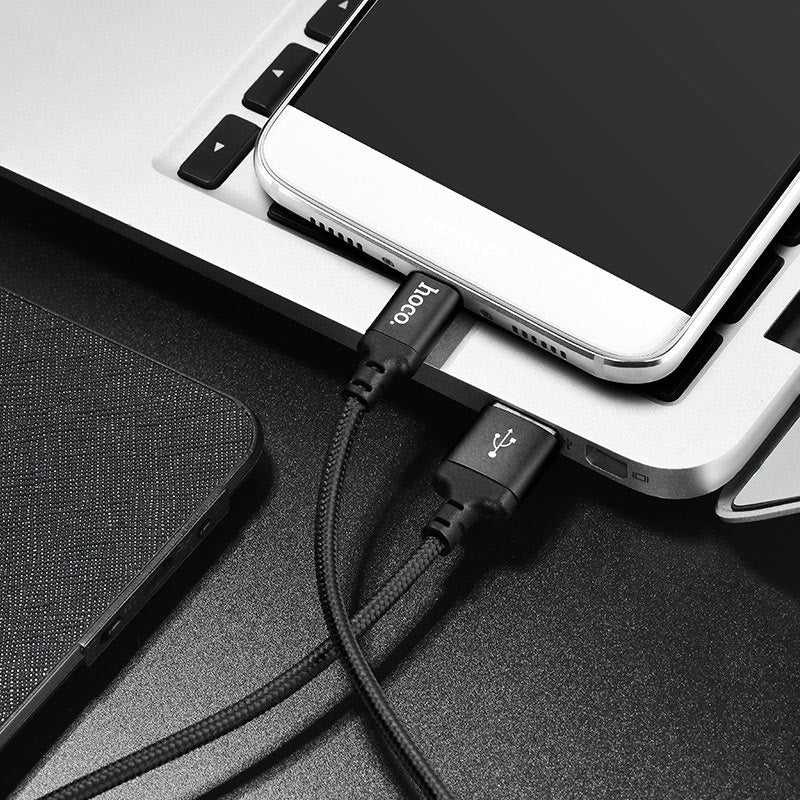 Cable USB to Type-C “X14 Times speed” charging data sync canned package