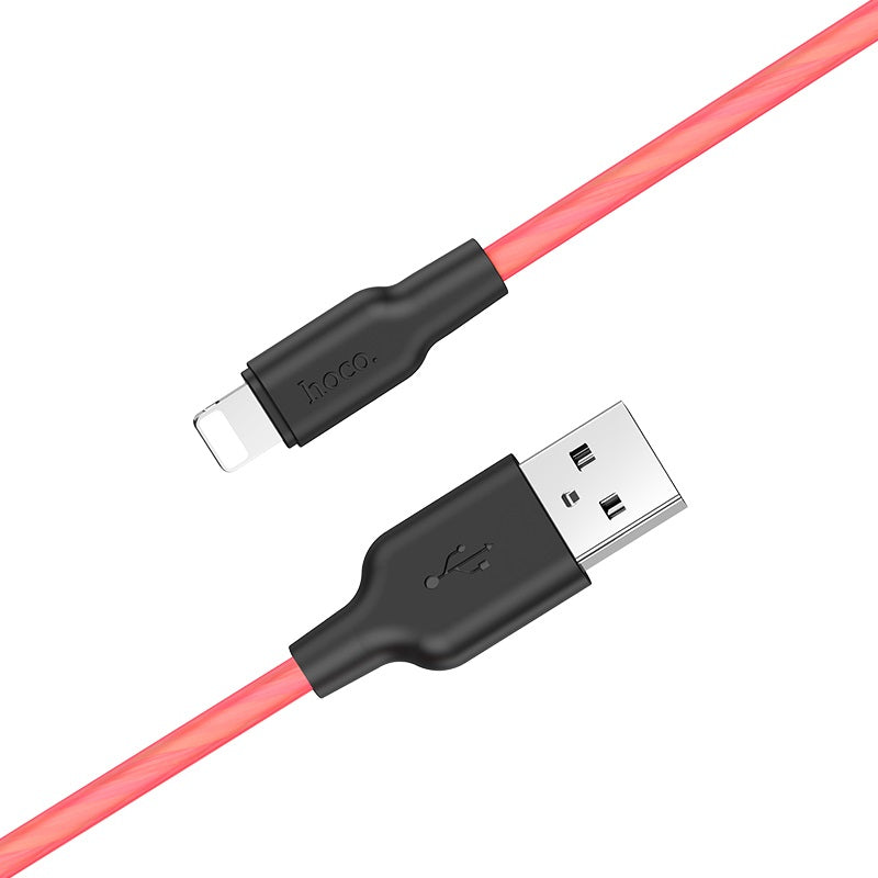 Cable USB to Lightning “X21 Plus fluorescent” charging data sync