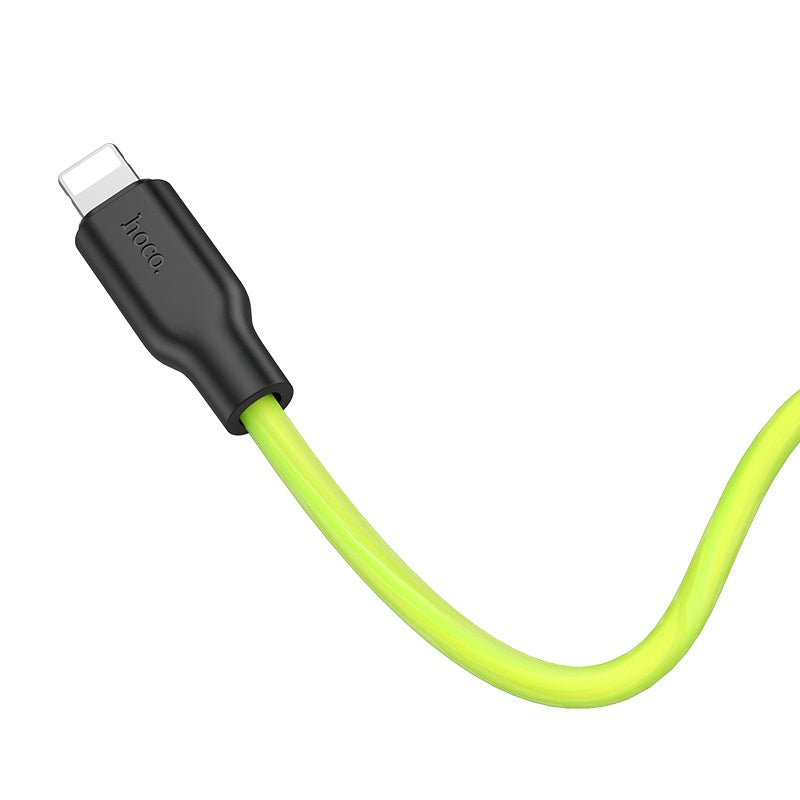 Cable USB to Lightning “X21 Plus fluorescent” charging data sync