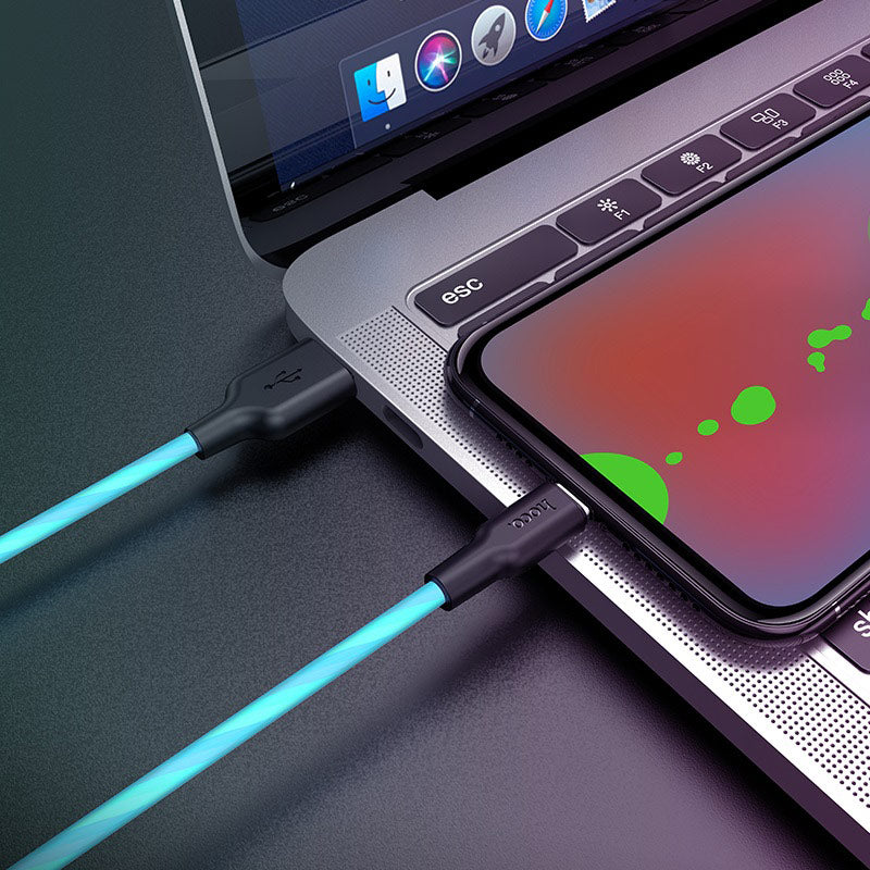 Cable USB to Micro-USB “X21 Plus fluorescent” charging data sync