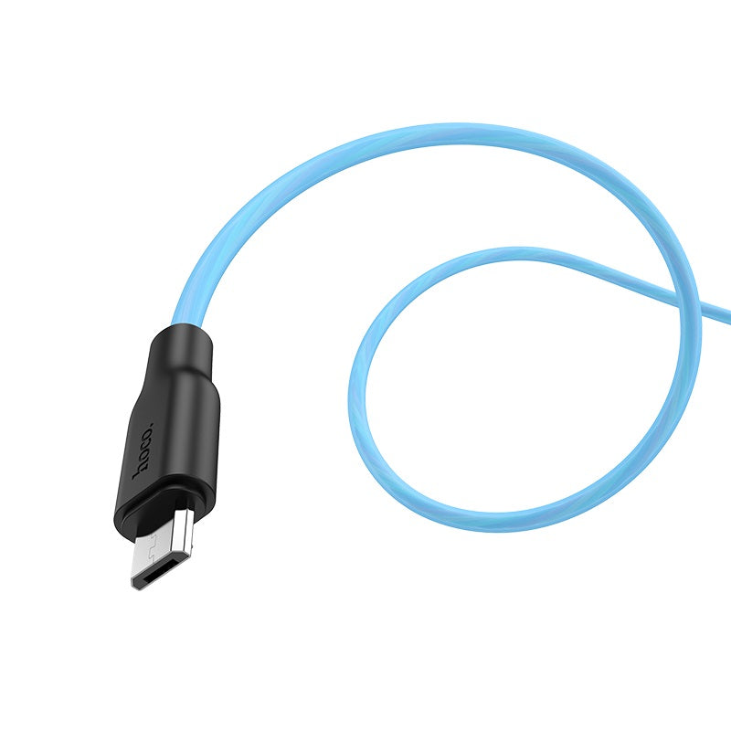 Cable USB to Micro-USB “X21 Plus fluorescent” charging data sync