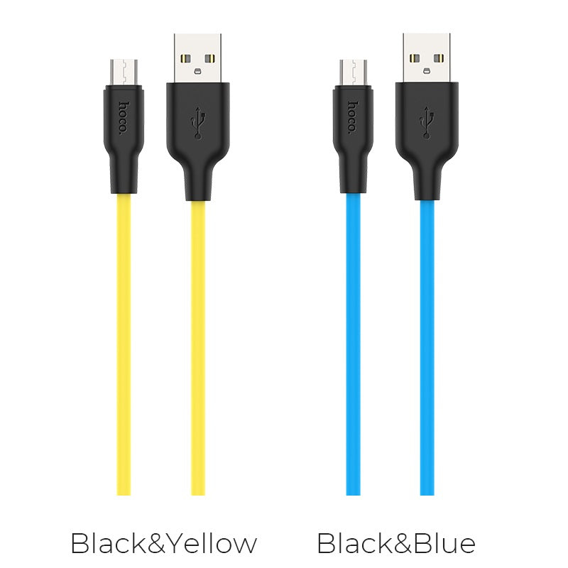 Cable USB to Micro-USB “X21 Plus” charging data sync 1m / 2m