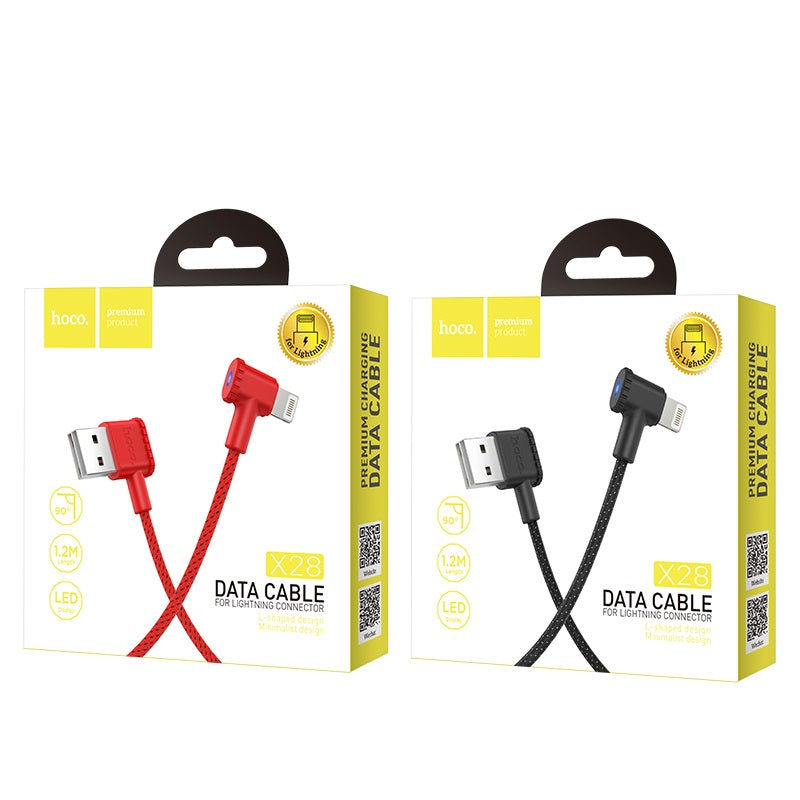 Cable USB to Lightning «X28 Premium» charging data sync