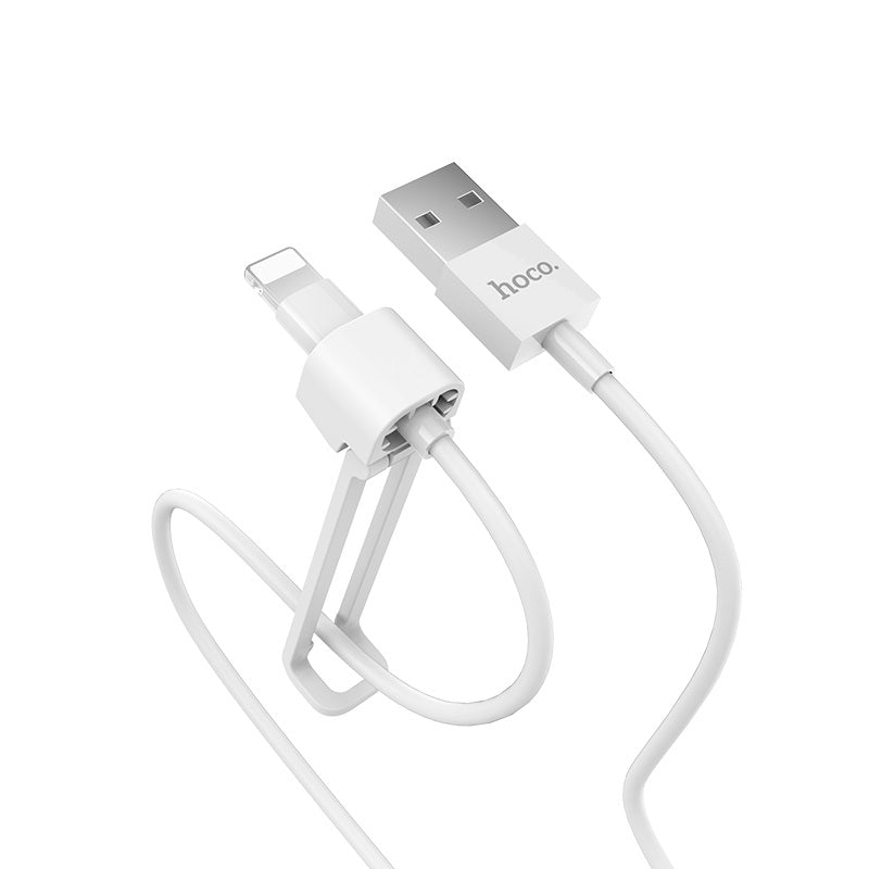 Cable USB to Lightning “X31” charging data sync with holder