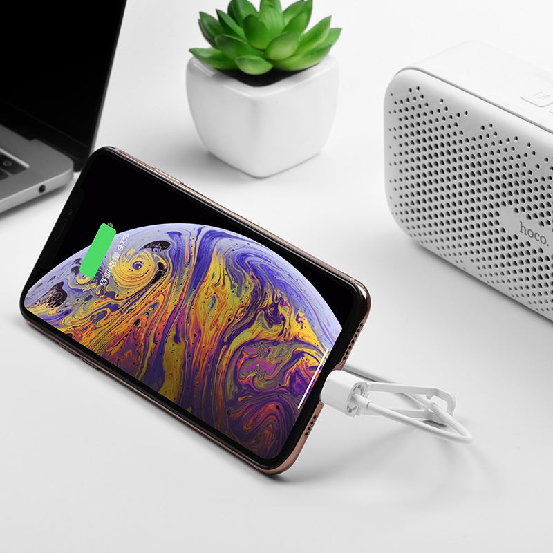 Cable USB to Lightning “X31” charging data sync with holder