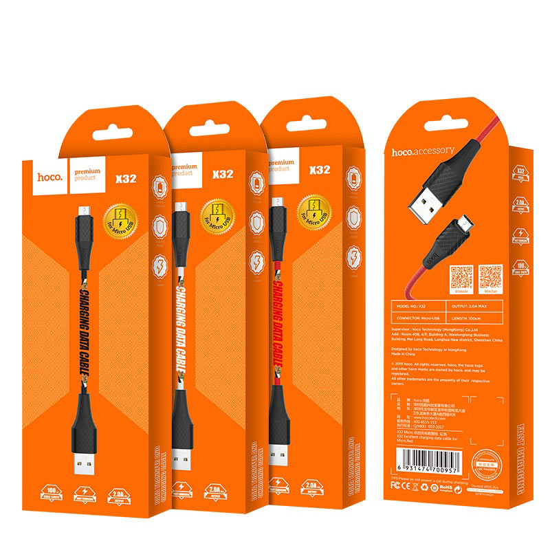 Cable USB to Micro-USB “X32 Excellent charging” charging data sync