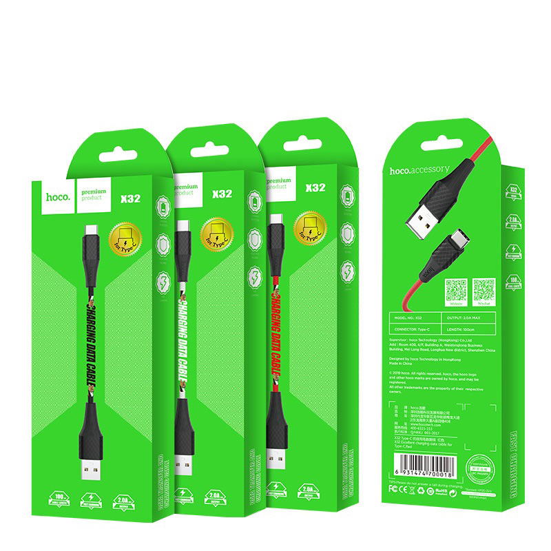 Cable USB to Type-C “X32 Excellent charging” charging data sync