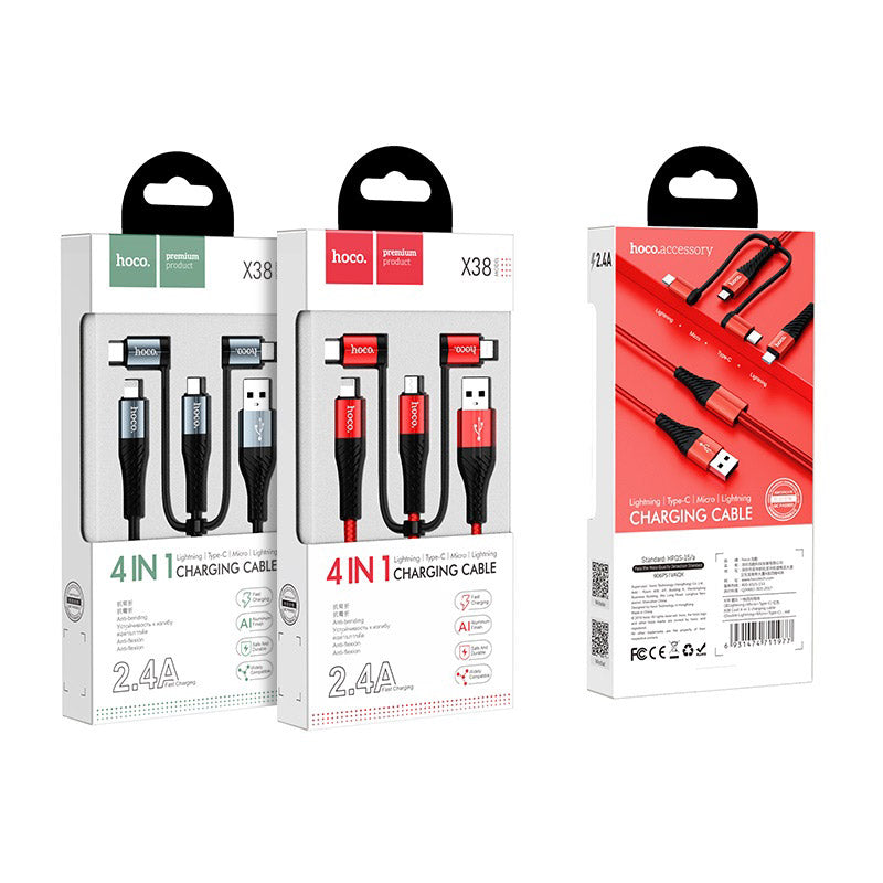 Cable “X38 Cool 4-in-1” charging wire