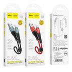 Cable USB to Lightning “X38 Cool” charging data sync 0.25m